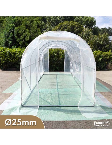 serre-tunnel-de-jardin-avec-2-portes-enroulables-9m2