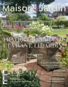 couverture magazine maison & jardins