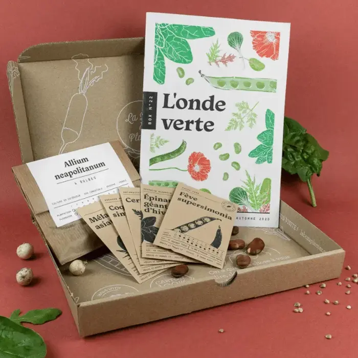 Idée cadeau jardinage n°39 : box graines Idée cadeau jardinage n°39 : box graines