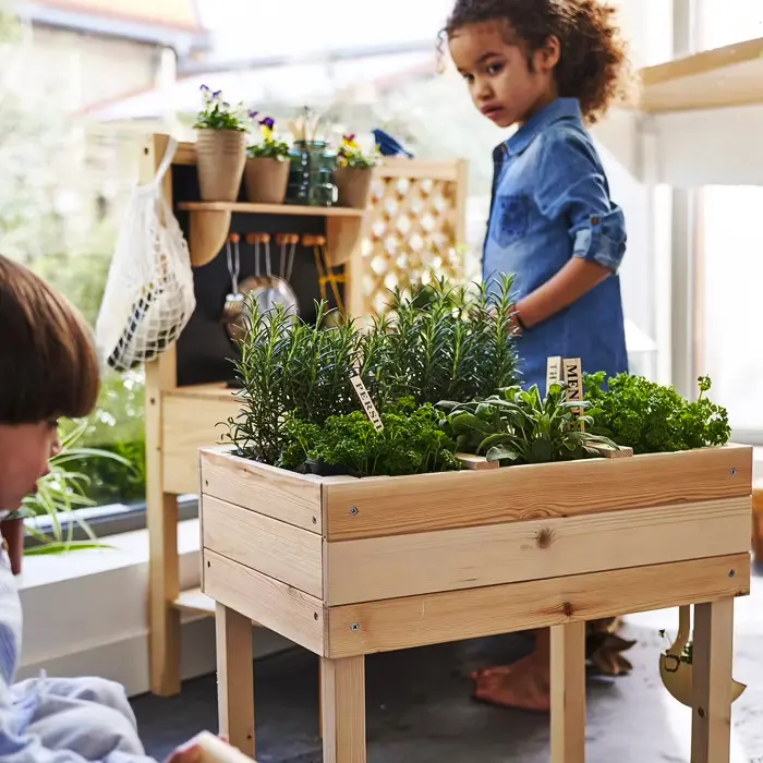 Idée cadeau jardinage n°35 : carré potager pour enfants Idée cadeau jardinage n°35 : carré potager pour enfants