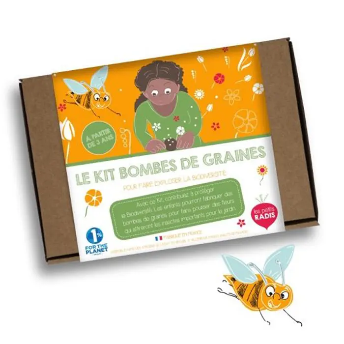 Idée cadeau jardinage n°37 : bombes de graines Idée cadeau jardinage n°37 : bombes de graines