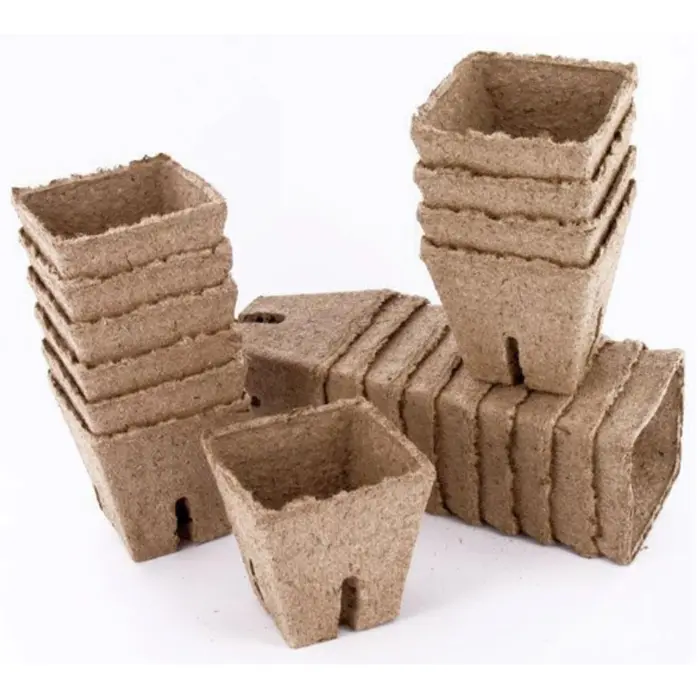 Idée cadeau jardinage n°32 : pots biodégradables Idée cadeau jardinage n°32 : pots biodégradables