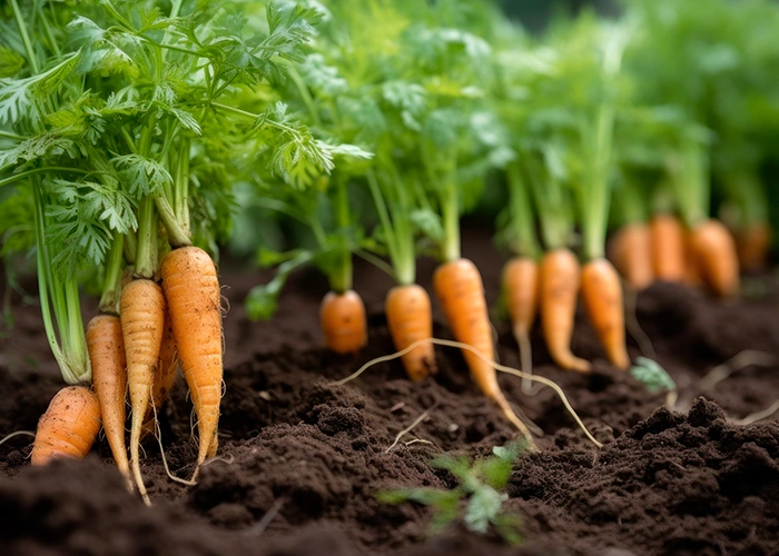 culture des carottes sous serre