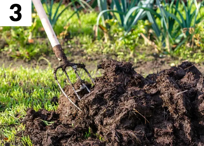 Tâche n°3 en septembre au jardin : Enrichir le sol avec du fumier et autres matières organiques