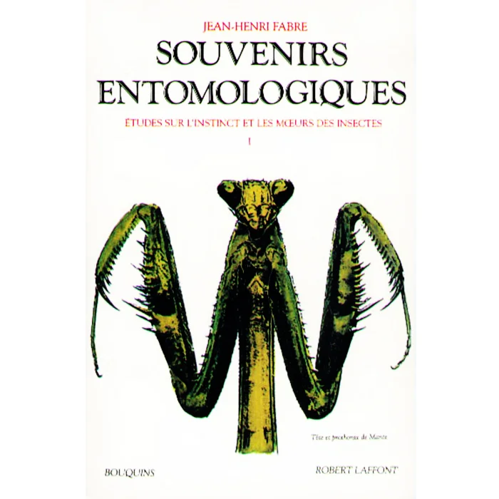 Livre "Souvenirs entomologiques : étude sur l'instinct et les mœurs des insectes", de Jean-Henri Fabre Livre "Souvenirs entomologiques : étude sur l'instinct et les mœurs des insectes", de Jean-Henri Fabre
