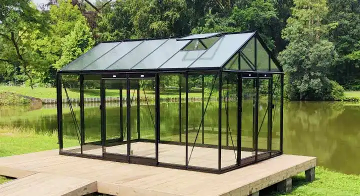 serres de jardin en verre