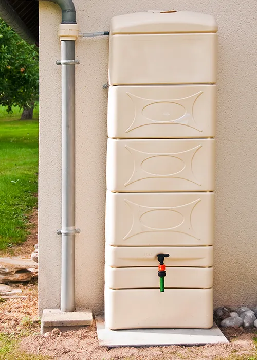 Quelle est la bonne taille à choisir pour un récupérateur d'eau ?