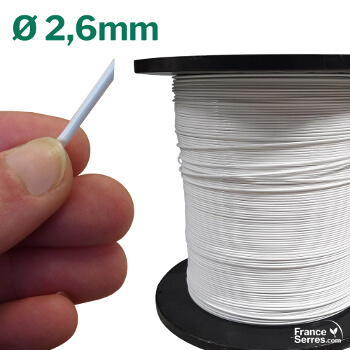 Fil Deltex solide et résistant aux UV Fil Deltex Pro de 2,6mm de diamètre