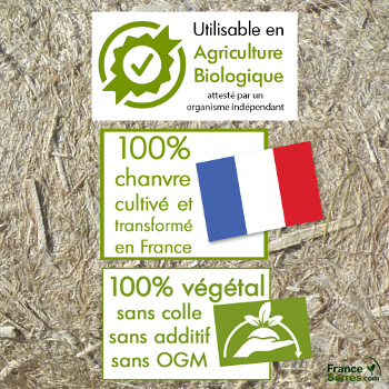 toile de paillage sans produits toxiques paillage 100% chanvre naturel