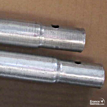 tubes incurvés à emboiter tube en acier à emboiter