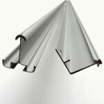 Pièces détachées en aluminium pour serres de jardin en polycarbonate