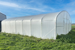 Serre tunnel Professionnelle avec 2 doubles-portes