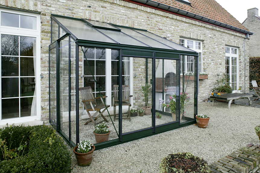 Serres en polycarbonate alvéolaire Gamme DEMI-LUNE