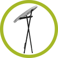 Montage rapide pour mettre en place votre table pliante Montage rapide pour mettre en place votre table haute pliante