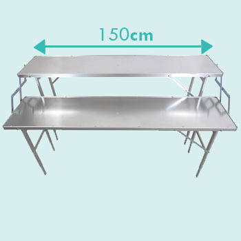 dimensions de la table étagère pour serre tunnel de jardin Dimensions largeur table de culture pour serre de jardin