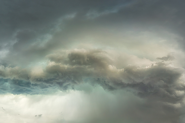 Nuage de grêle
