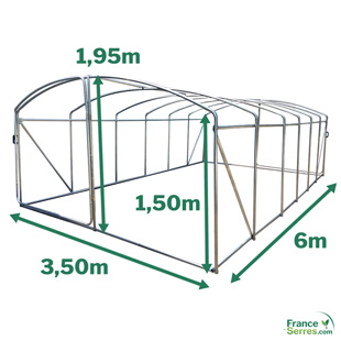 Kit de bâches pour tunnel SERSDO32-21_TR de 21m²