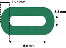 dimensions du manchon à sertir