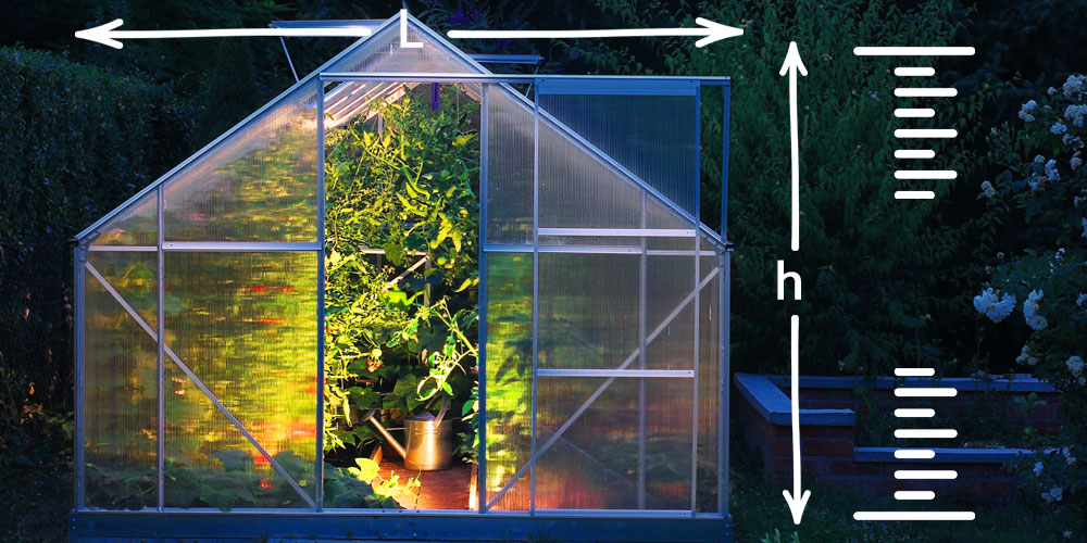 choix taille serre de jardin