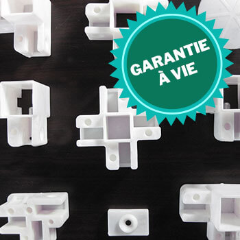 pièces plastiques garantie à vie pièces de connexion de la tonnelle pliable garantie à vie